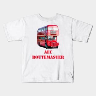 AEC Routemaster London Bus Kids T-Shirt